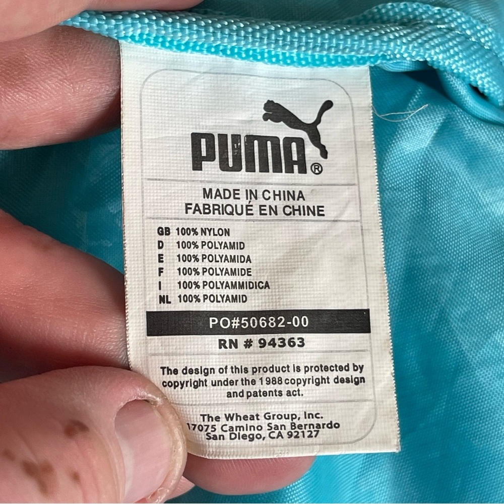 Puma Black Tote with Blue Logo - Picture 14 of 15